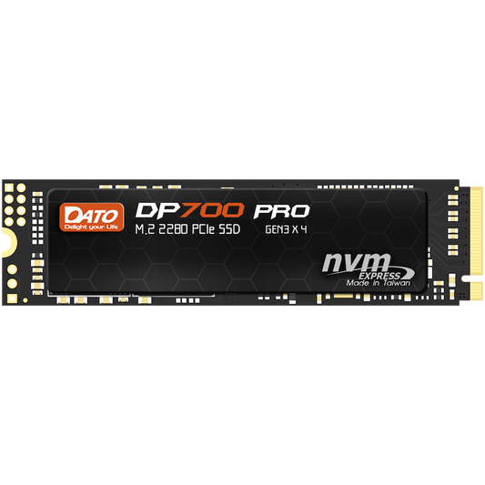 Dato DP700 PRO 512GB M.2 2280 PCIe Gen3 x4 NVMe Internal Solid State Drive | DATO-DP700PRO-512GB