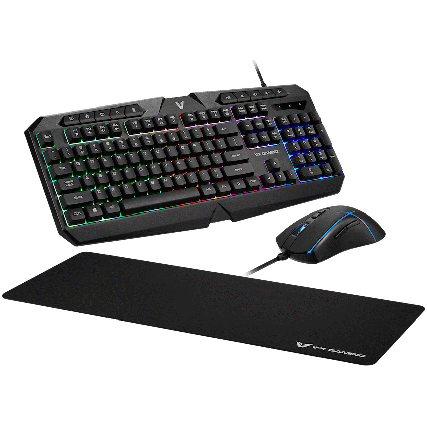 VX Gaming Helios Series 3-in-1 Gaming Combo | VX-148-BK