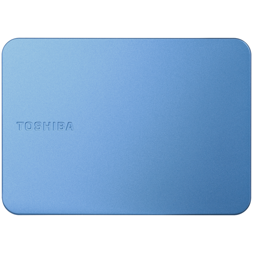 Toshiba Canvio Flex 4TB 2.5" Portable External Hard Drive USB-C / USB 3.2 Gen 1 (Metallic Blue) | HDTX240EPCCA