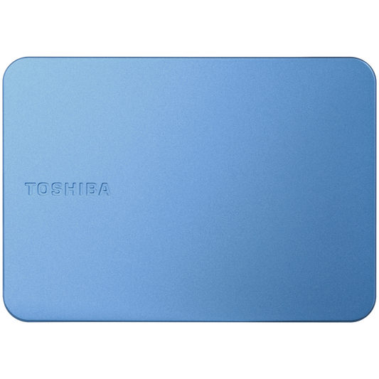 Toshiba Canvio Flex 4TB 2.5" Portable External Hard Drive USB-C / USB 3.2 Gen 1 (Metallic Blue) | HDTX240EPCCA