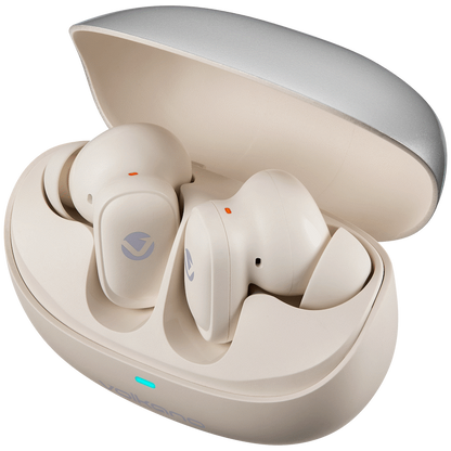 Volkano Sugar-Cube Active Noise-Cancelling True Wireless Earphones - Nude | VK-2222-ND