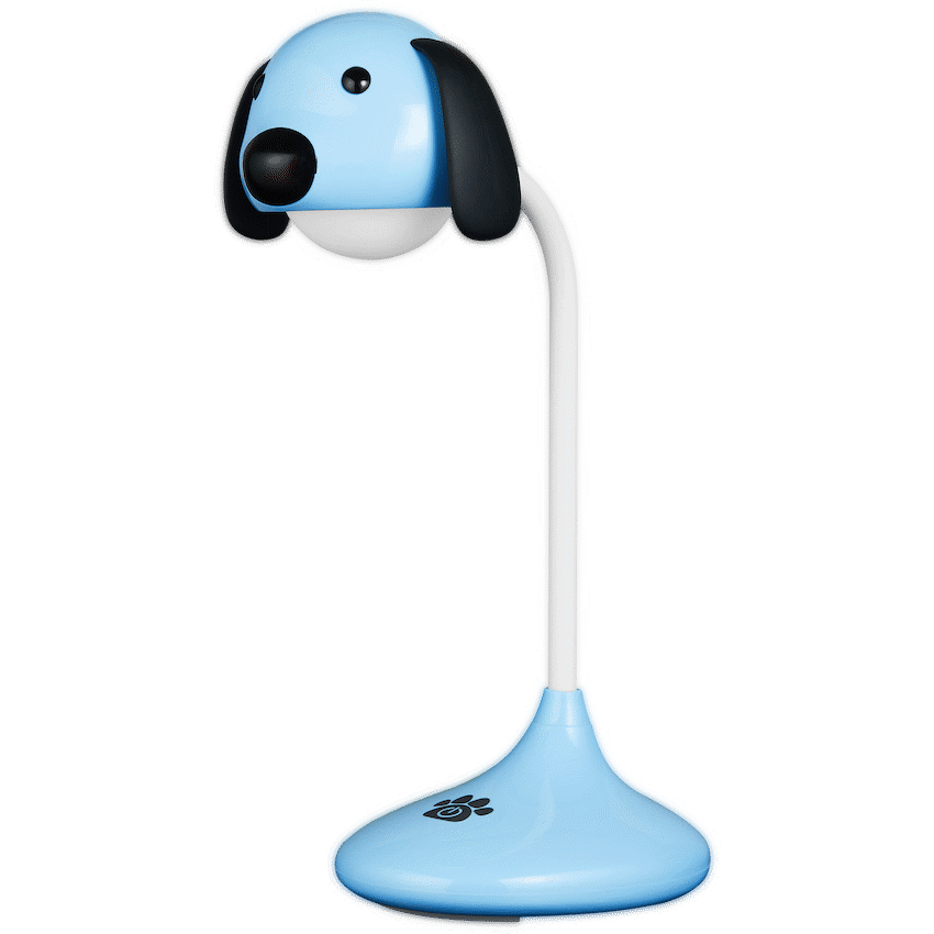 Lumo Neon Series LED Desk Lamp - Blue Dog | VK-50007-BL