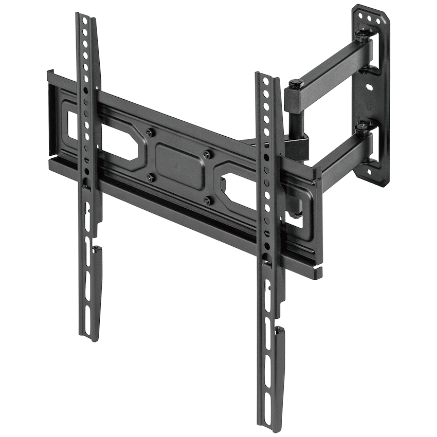 Volkano Steel Series Full Motion Single Arm TV Wall Mount for 32"-55" TVs | VK-4029-BK