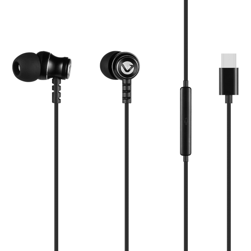 Volkano Prism 2.0 Series Type-C Earphone - Black | VK-1019-BK[V1]