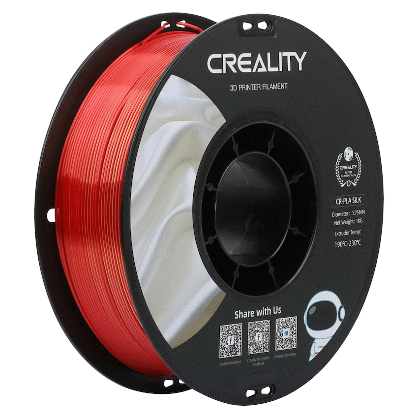 Creality 1.75mm PLA Silk Filament - Golden-Red 1Kg | 3301120009