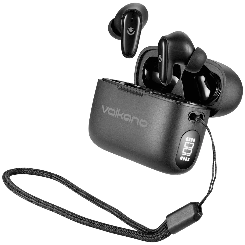 Volkano On The Go TWS Earphone | VK-PDQ007-BK