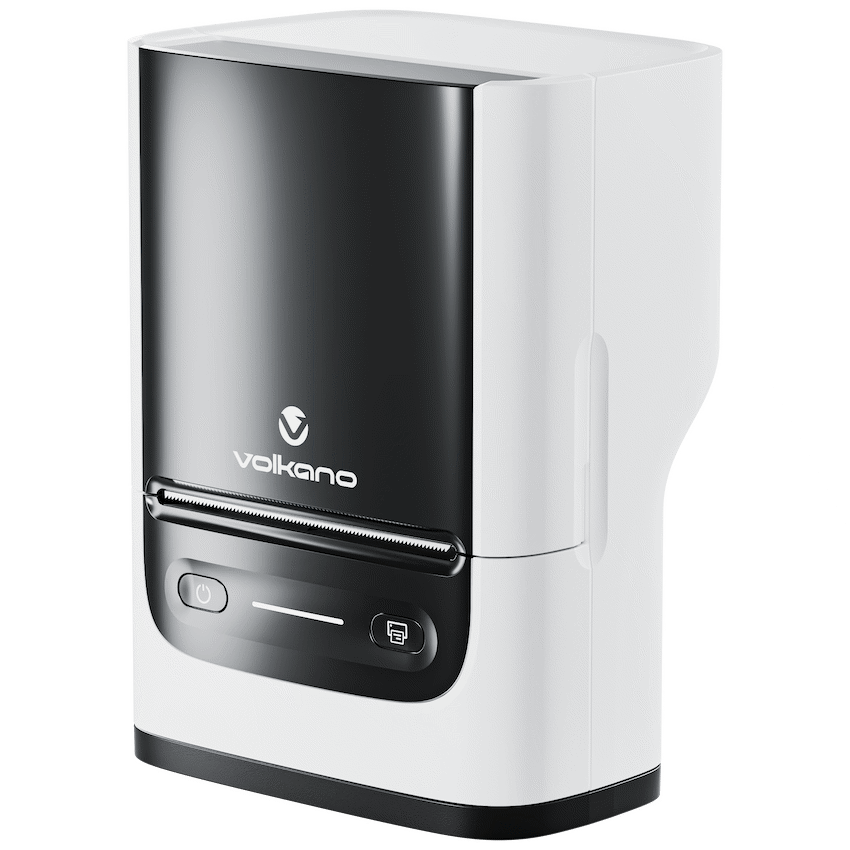 Volkano LabelPro Duo Series Thermal Dual Size Label Printer - Black and White | VK-10011-BWT