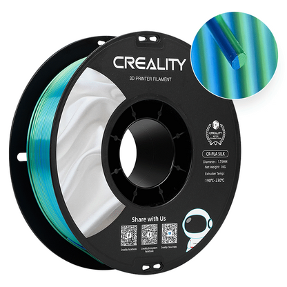 Creality 1.75mm PLA Silk Filament - Blue-Green 1Kg | 3301120011