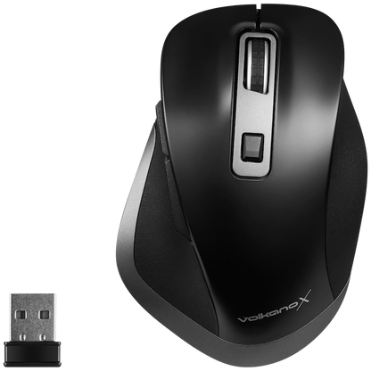 VolkanoX Amber series BT Tri-Mode Rechargeable Mouse | VKX-20085-BK