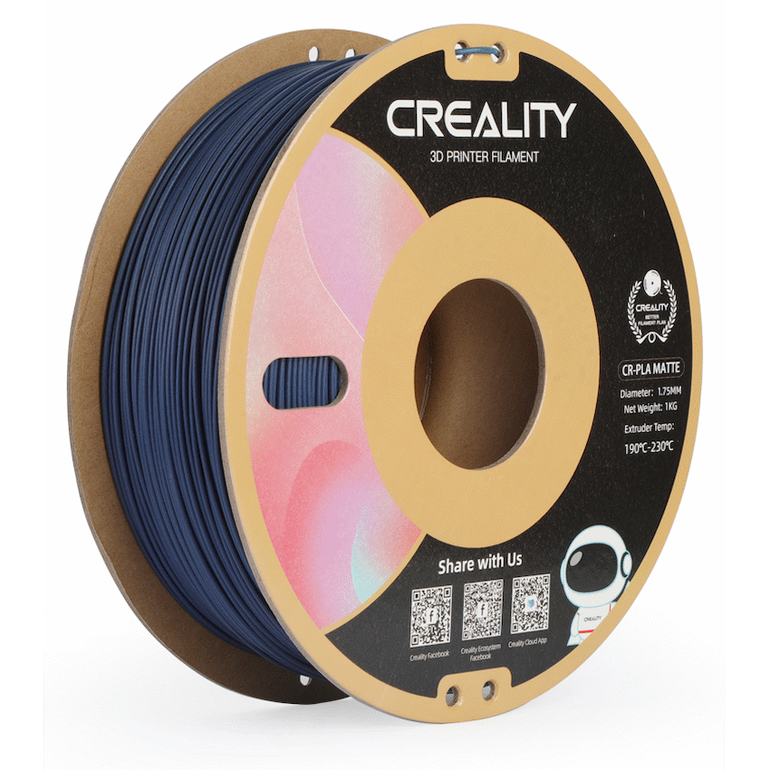 Creality 1.75mm PLA Matte Filament - Navy Blue 1Kg | 3301010298