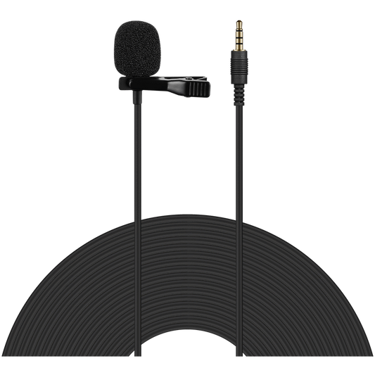 Volkano Clip series 3.5mm Tieclip Microphone | VK-6507-BK