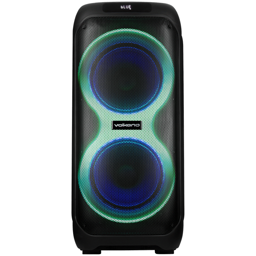 Volkano Ultra Dual 12" Party Speaker | VK-3904-D12-BK