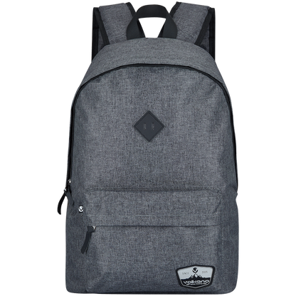 Volkano Distinct 15.6 Laptop Backpack - Grey Melange | VK-9129-GM