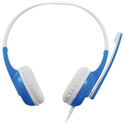 Volkano Kids Chat Junior series headset with mic - Blue | VK-6512-BL