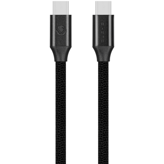 Volkano Weave Series Type-C to Type-C Cable 3m 60w - Black | VK-20168-BK