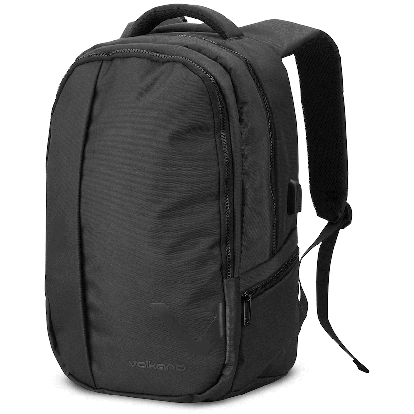 Volkano Midtown 15.6" Laptop Backpack - Black | VK-7151-BK