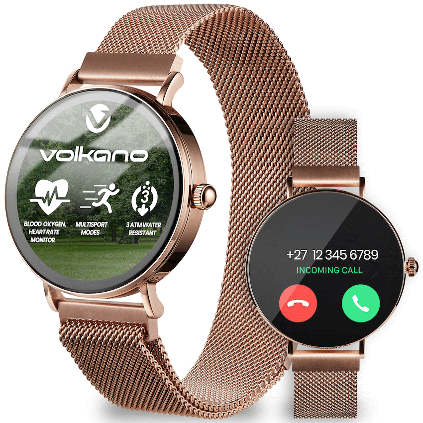 Volkano Valencia Series Ladies Smart Watch - Rose Gold | VK-5050-GD