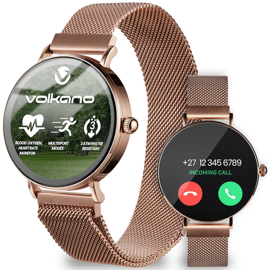 Volkano Valencia Series Ladies Smart Watch - Rose Gold | VK-5050-GD