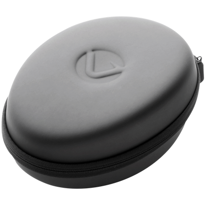Volkano Shell Elliptical Headphone Case - Black | VK-7045-BK