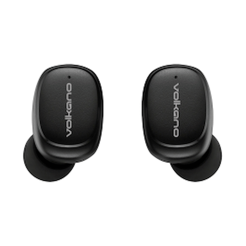 Volkano Aquarius Series True Wireless Earphones + Charging Case - Black | VK-1131-BK