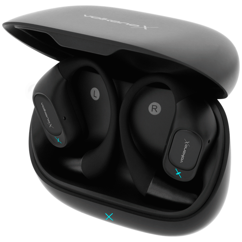 VolkanoX O300 Air Conduction OWS Earphones - Black | VXO-300-BK