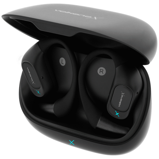 VolkanoX O300 Air Conduction OWS Earphones - Black | VXO-300-BK