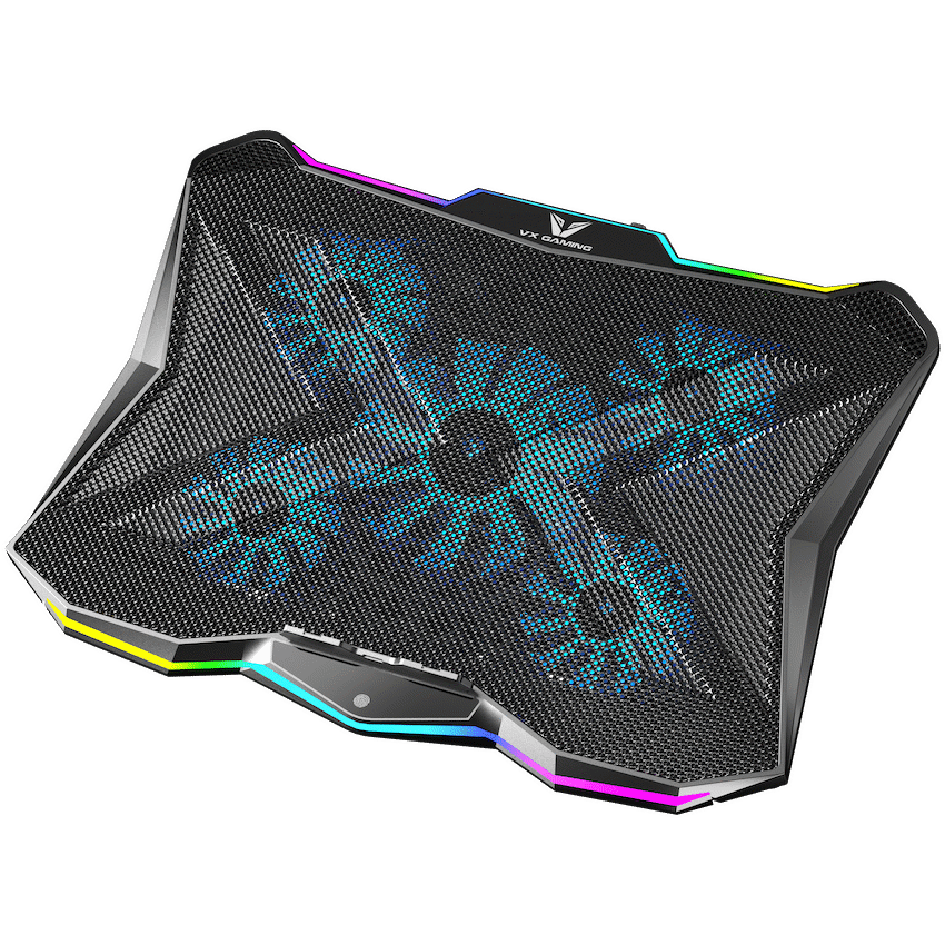 VX Gaming Boreas Series 5-Fan 17" Notebook Cooling Stand | VX-208-BK