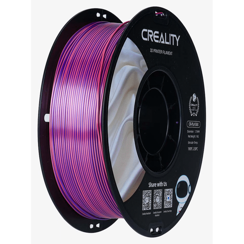 Creality 1.75mm PLA Silk Filament - Pink-Purple 1Kg | 3301120013