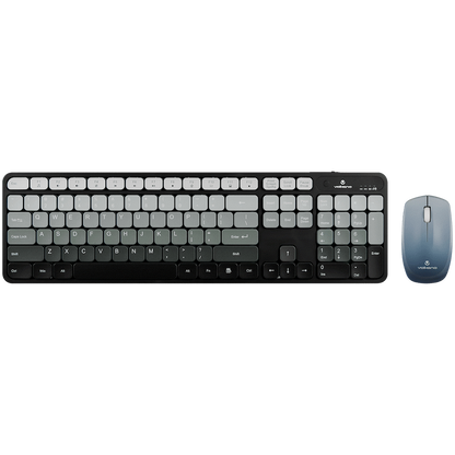 Volkano Prism Series Bluetooth Wireless Keyboard and Mouse - Grey | VK-20248-GR