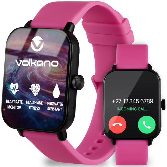 Volkano Chroma Series Smartwatch with Pink Strap | VK-5088-PK