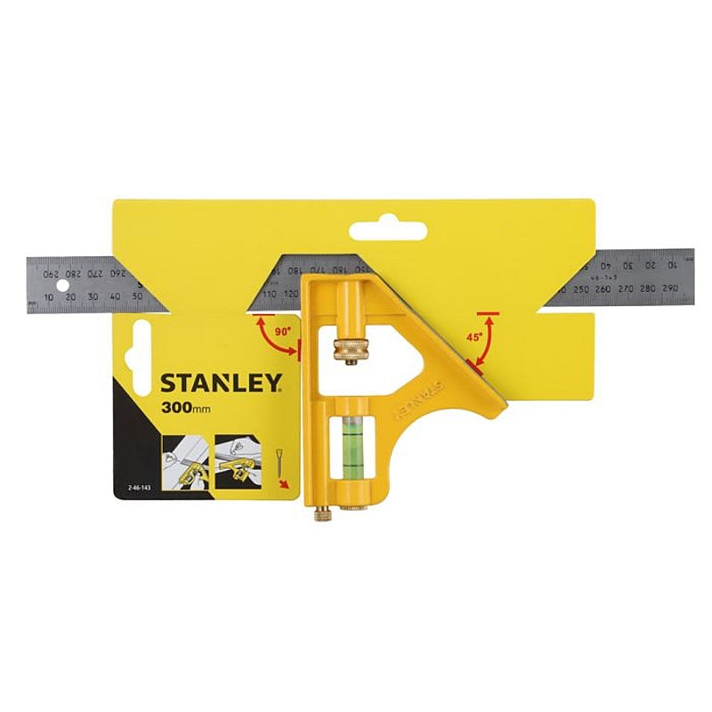 Stanley Die Cast Combination Square 300mm | 2-46-143