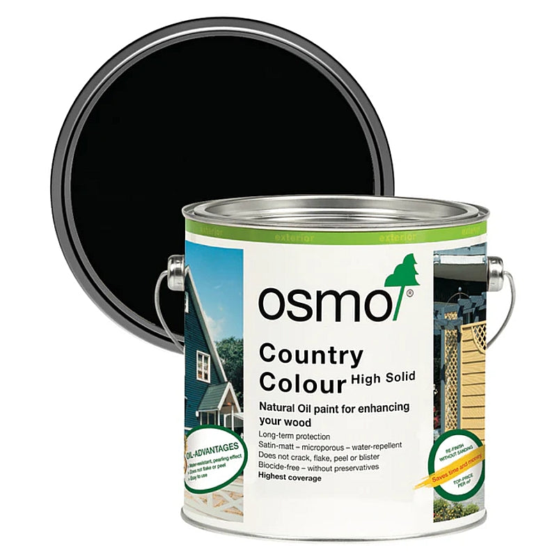 OSMO Country Colour, Various Colour Finishes in Satin Base