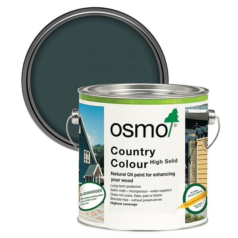OSMO Country Colour, Various Colour Finishes in Satin Base