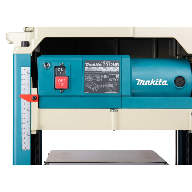 Makita Thicknesser 304mm, 1650W | 2012NB