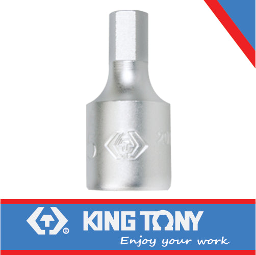 KING TONY SOCKET BIT 1/4" HEX H8 | 201508MX