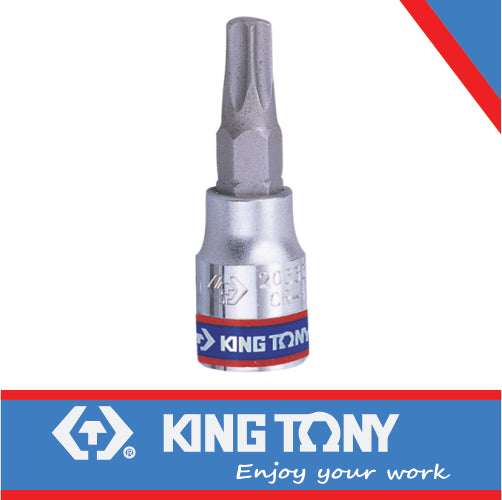 KING TONY SOCKET TORX BIT 1/4" T25 X 37MM | 203325