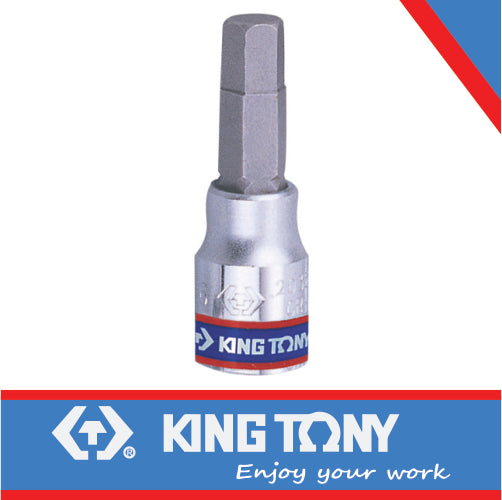 KING TONY SOCKET HEX BIT 1/4" 6 X 37MM | 203506