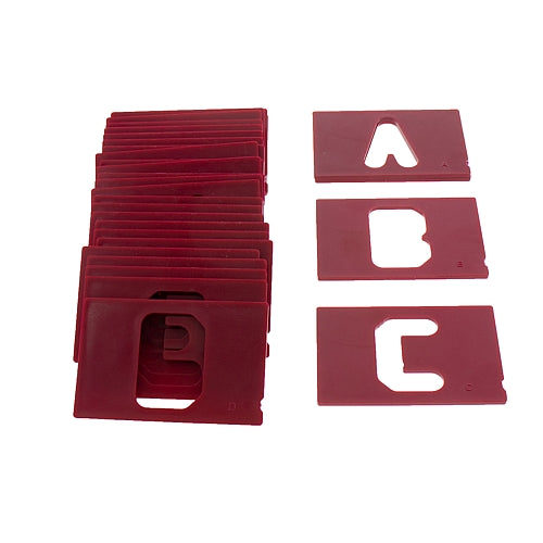 Milescraft - SignPro 1-1/2" Vertical Letter Template Set | 2205