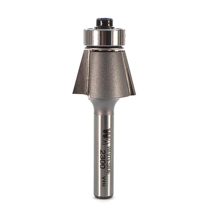 Whiteside Edge Bevel Router Bit, 1/4"SH, 15°, 1/2"CL, 7/8"LD | 2300