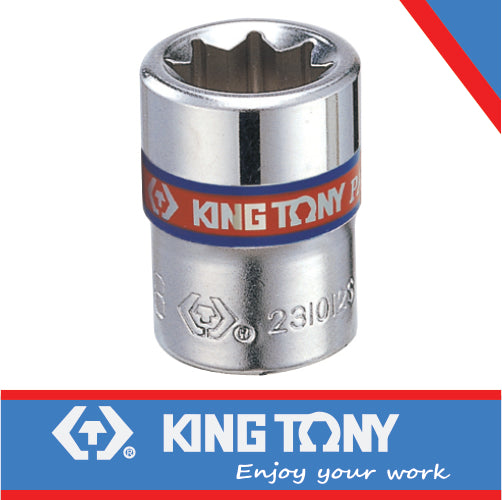 KING TONY SOCKET DOUBLE SQ. 5/16" 8P | 231010S