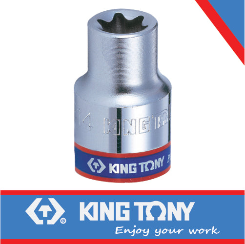 KING TONY SOCKET STANDARD FEMALE TORX 1/4"X E6 | 237506