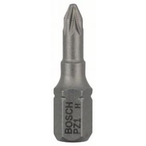 Bosch - 25Pcs Screwdriver Bit Extra Hard - PZ 1, 25mm | 2607001556