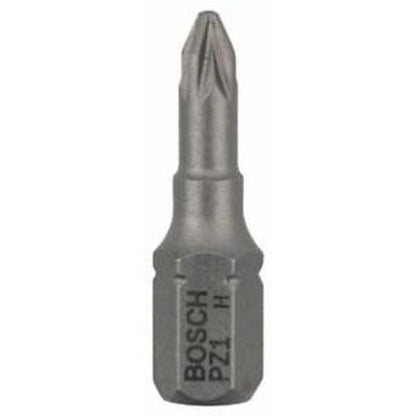 Bosch - 25Pcs Screwdriver Bit Extra Hard - PZ 1, 25mm | 2607001556