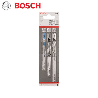 3PC JIGSAW BLADE SET T123X;T234X;T345XF