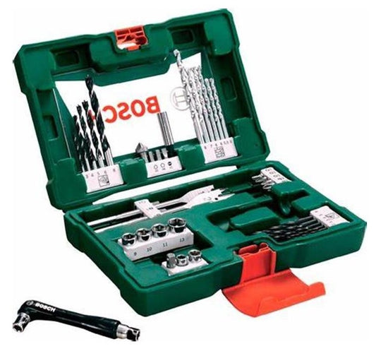 Bosch - 41Pc V-Line Drilling & Driving Bit Set + Angle Driver | 2607017316