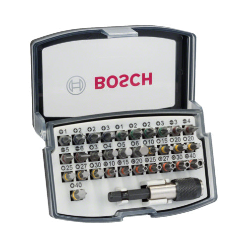 Bosch 32Pc Extra Hard Screwdriver Bit Set | 2607017319