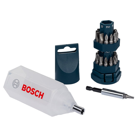 Bosch 25 Piece “Big Bit” Screwdriver Insert Bit Set | 2607017404