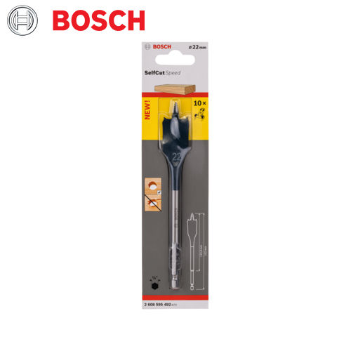 SELF-CUT HEX SPADE BIT 22X152MM
