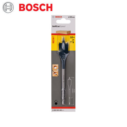 SELF-CUT HEX SPADE BIT 22X152MM