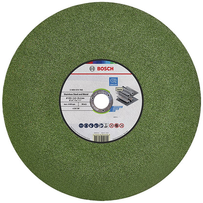 Bosch Stainless Steel and Metal Cutting Disc, 355 x 2.8 x 25.4mm | 2608619766